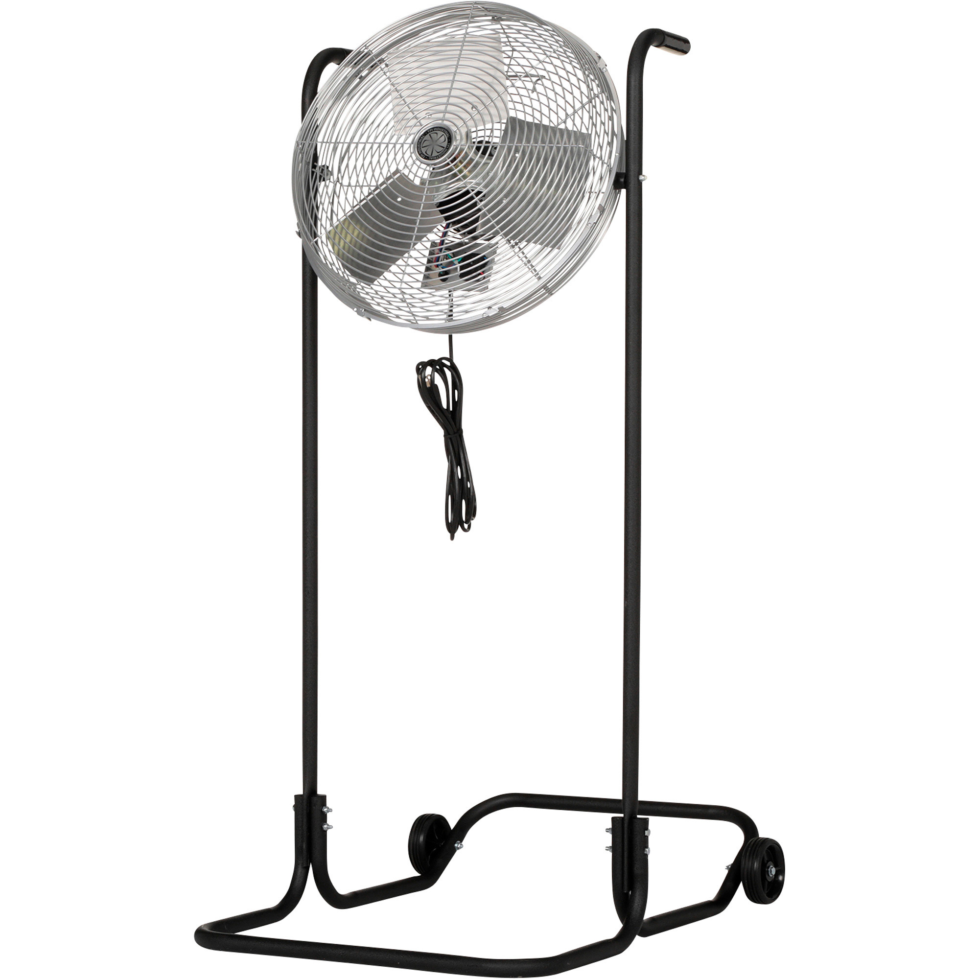 TPI Industrial High-Stand Floor Fan - 24in. Dia., 0.12 HP, 5850 CFM, Model# F-24H-TE